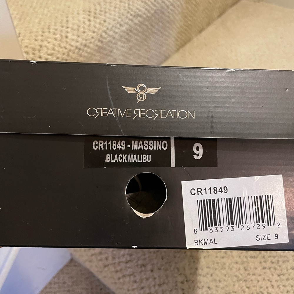 Chic sport Creative Recreation bran men shoes size 9